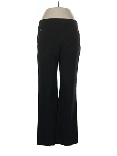 Pre-owned Roz & Ali Dress Pants In Black