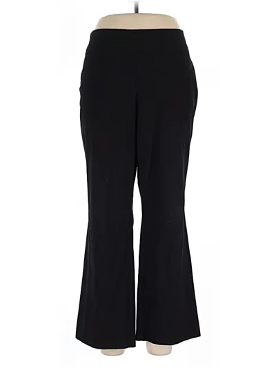 Pre-owned Roz & Ali Dress Pants In Black