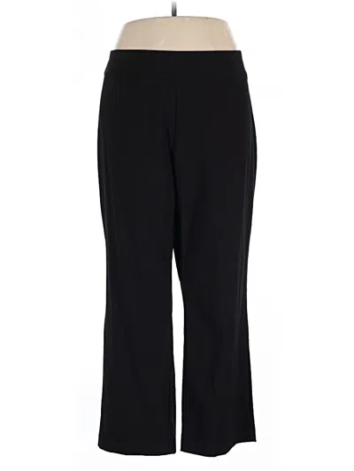 Pre-owned Roz & Ali Dress Pants In Black