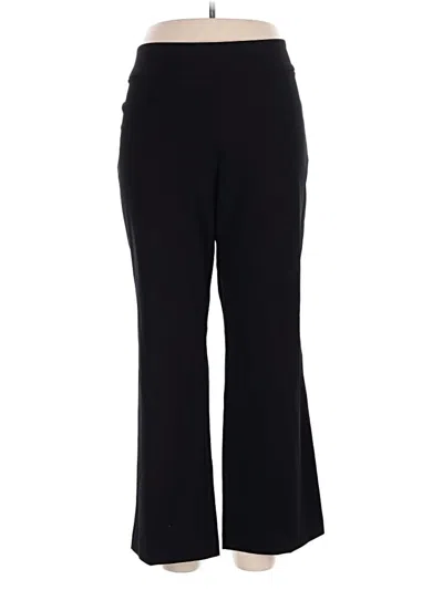 Pre-owned Roz & Ali Dress Pants In Black