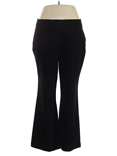 Pre-owned Roz & Ali Dress Pants In Black
