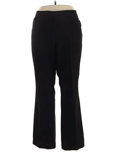 Pre-owned Roz & Ali Dress Pants In Black