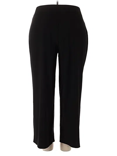 Pre-owned Roz & Ali Dress Pants In Black