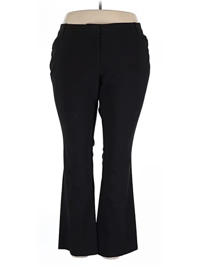Pre-owned Roz & Ali Dress Pants In Black