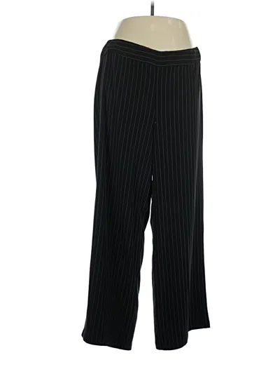 Pre-owned Roz & Ali Dress Pants In Black