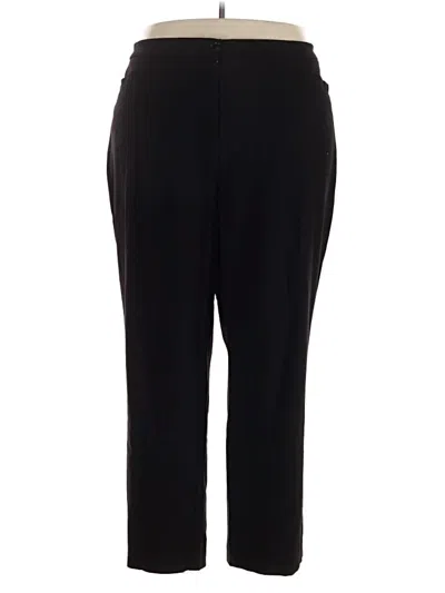 Pre-owned Roz & Ali Dress Pants In Black