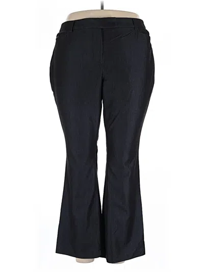 Pre-owned Roz & Ali Dress Pants In Black