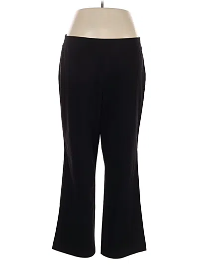 Pre-owned Roz & Ali Dress Pants In Black