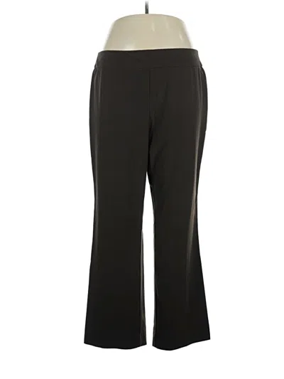 Pre-owned Roz & Ali Dress Pants In Black
