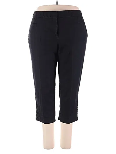 Pre-owned Roz & Ali Dress Pants In Black