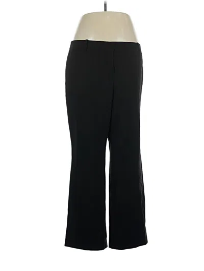 Pre-owned Roz & Ali Dress Pants In Black