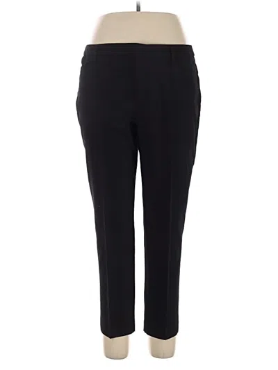 Pre-owned Roz & Ali Dress Pants In Black