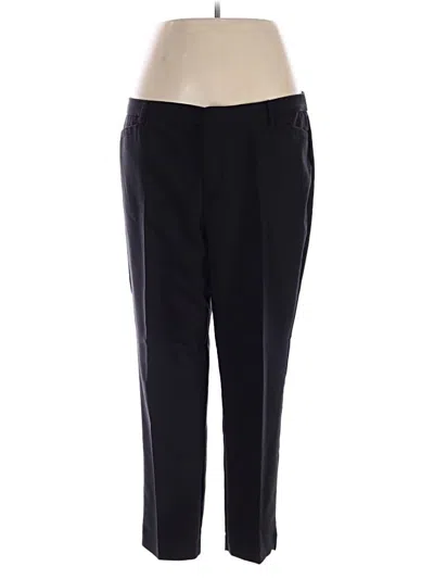 Pre-owned Roz & Ali Dress Pants In Black