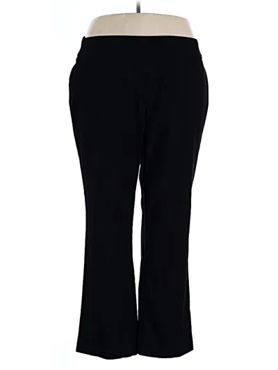 Pre-owned Roz & Ali Dress Pants In Black