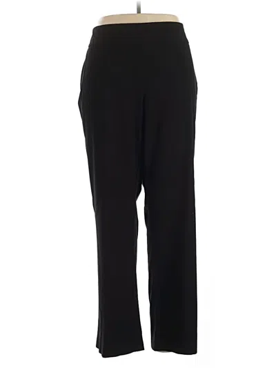 Pre-owned Roz & Ali Dress Pants In Black