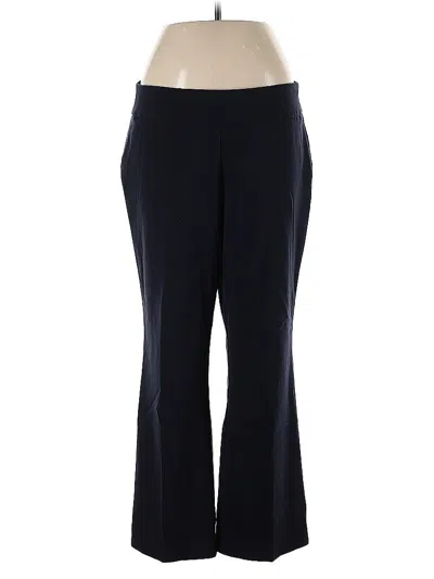 Pre-owned Roz & Ali Dress Pants In Blue