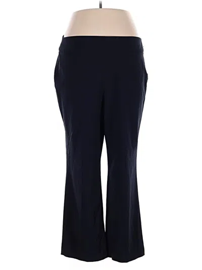 Pre-owned Roz & Ali Dress Pants In Blue