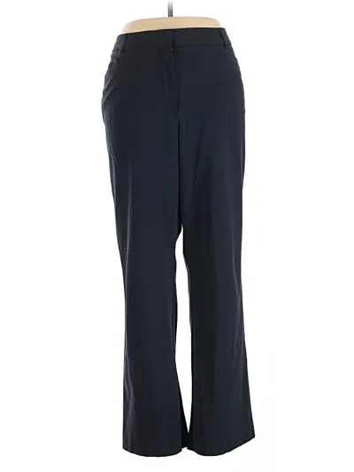 Pre-owned Roz & Ali Dress Pants In Blue