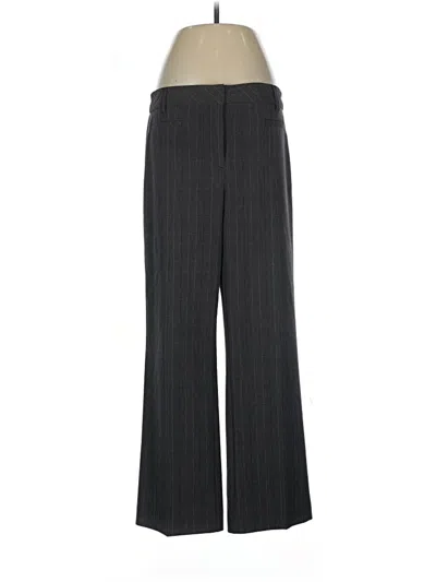 Pre-owned Roz & Ali Dress Pants In Gray