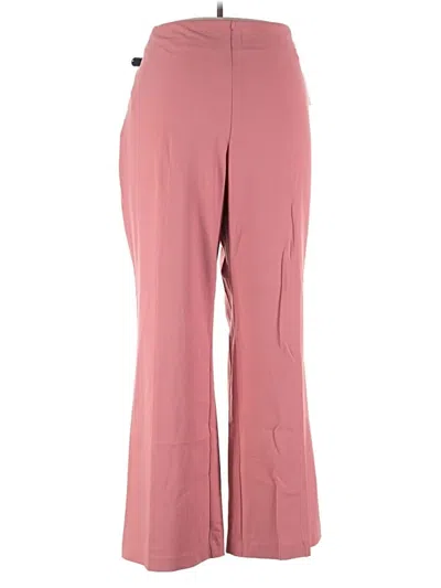 Pre-owned Roz & Ali Dress Pants In Pink