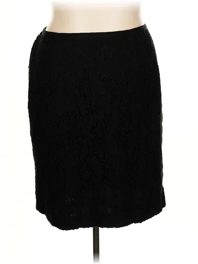 Pre-owned Roz & Ali Formal Skirt In Black