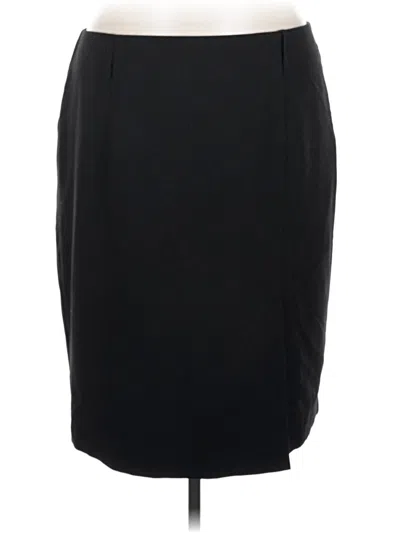 Pre-owned Roz & Ali Formal Skirt In Black
