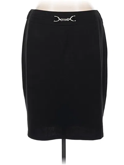 Pre-owned Roz & Ali Formal Skirt In Black