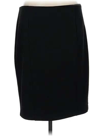 Pre-owned Roz & Ali Formal Skirt In Black