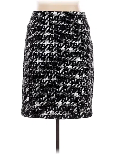 Pre-owned Roz & Ali Formal Skirt In Black