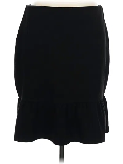 Pre-owned Roz & Ali Formal Skirt In Black