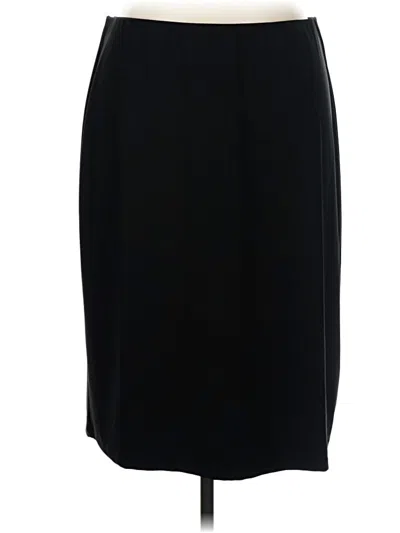 Pre-owned Roz & Ali Formal Skirt In Black