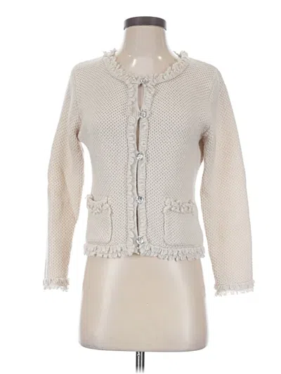 Pre-owned Roz & Ali Jacket In Ivory