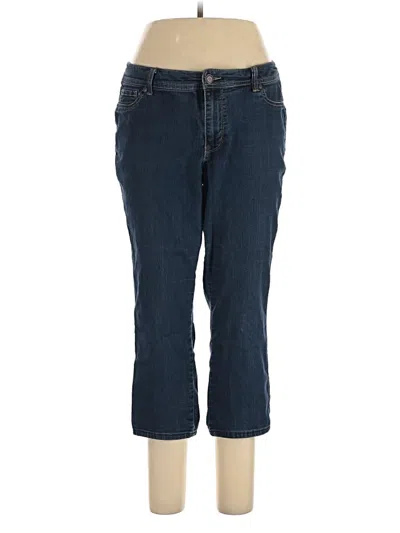 Pre-owned Roz & Ali Jeans In Blue