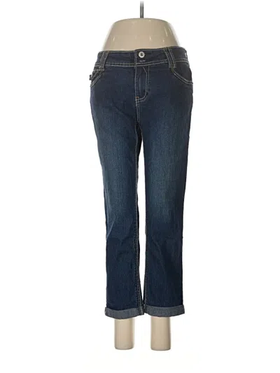 Pre-owned Roz & Ali Jeans In Blue