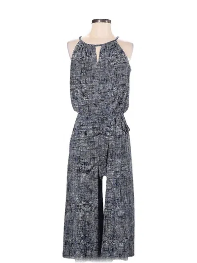 Pre-owned Roz & Ali Jumpsuit In Blue