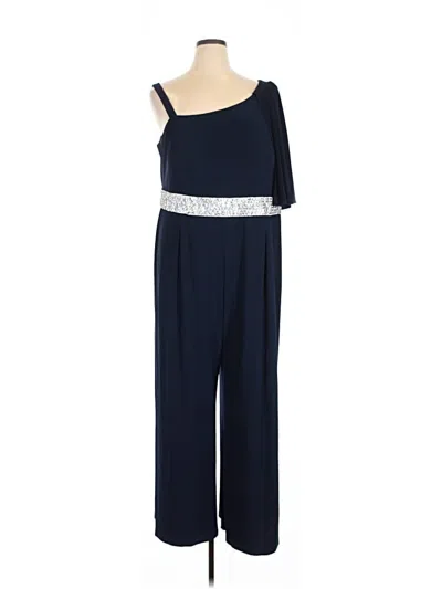 Pre-owned Roz & Ali Jumpsuit In Blue
