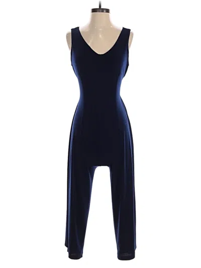 Pre-owned Roz & Ali Jumpsuit In Blue
