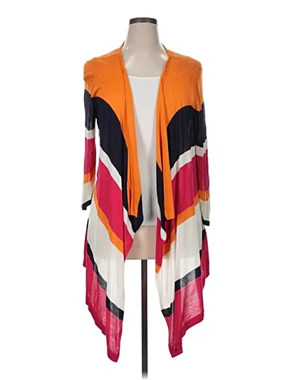 Pre-owned Roz & Ali Kimono In Orange