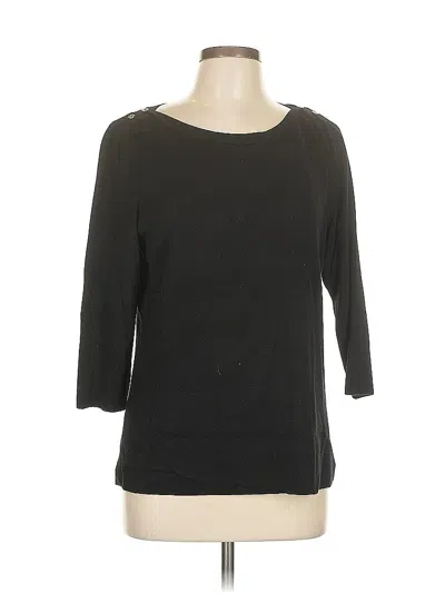 Pre-owned Roz & Ali Pullover Sweater In Black