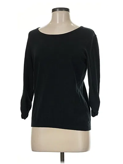 Pre-owned Roz & Ali Pullover Sweater In Black