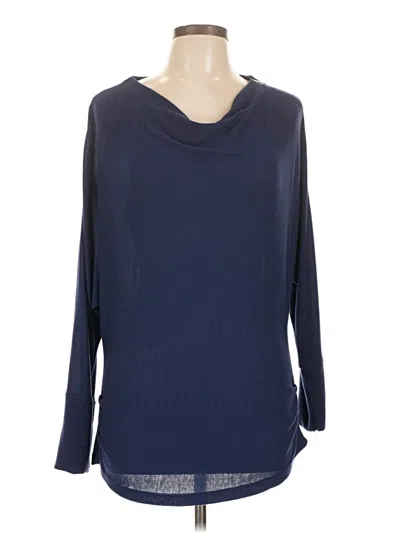 Pre-owned Roz & Ali Pullover Sweater In Blue