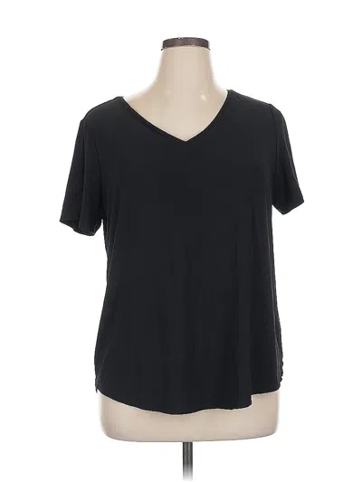 Pre-owned Roz & Ali Short Sleeve T-shirt In Black