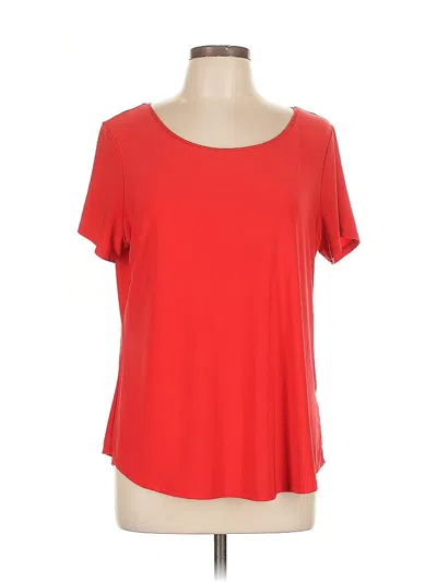 Pre-owned Roz & Ali Short Sleeve T-shirt In Red