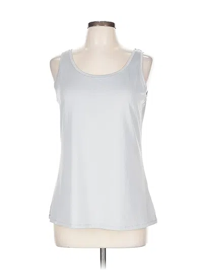 Pre-owned Roz & Ali Sleeveless T-shirt In Silver