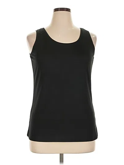 Pre-owned Roz & Ali Sleeveless T-shirt In Black