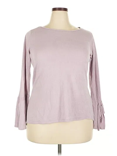 Pre-owned Roz & Ali Sweatshirt In Purple