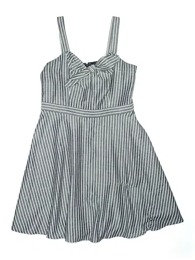 Pre-owned Roz & Ali Swimsuit Cover Up In Gray