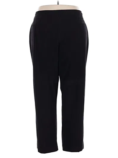 Pre-owned Roz & Ali Track Pants In Black