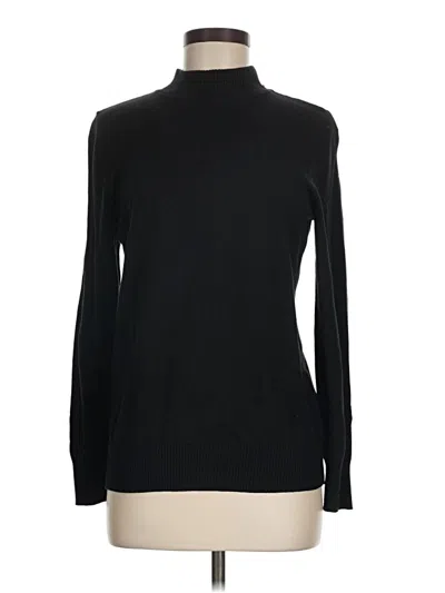 Pre-owned Roz & Ali Turtleneck Sweater In Black