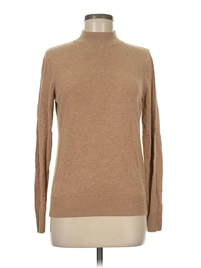 Pre-owned Roz & Ali Turtleneck Sweater In Brown